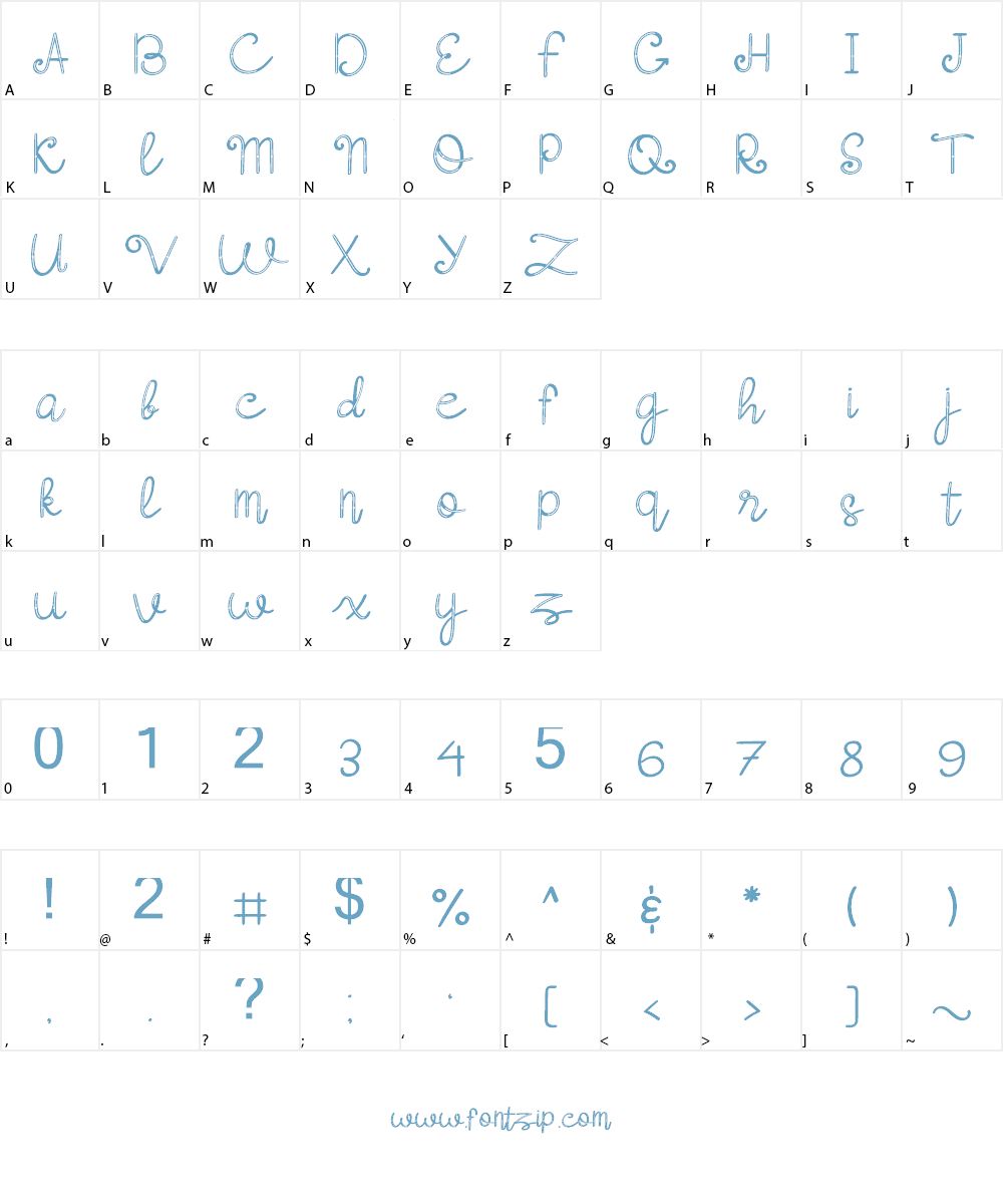 Winter Spirit-Slash Font Character